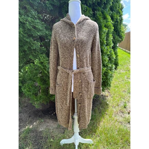 Vintage Jones New York Sport  Long  Cardigan Sweater Warm Size Small - Picture 1 of 5